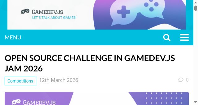 Screenshot of gamedevjs.com