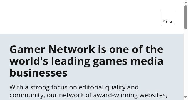 Screenshot of gamer.network