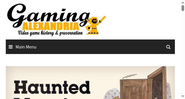 Screenshot of gamingalexandria.com