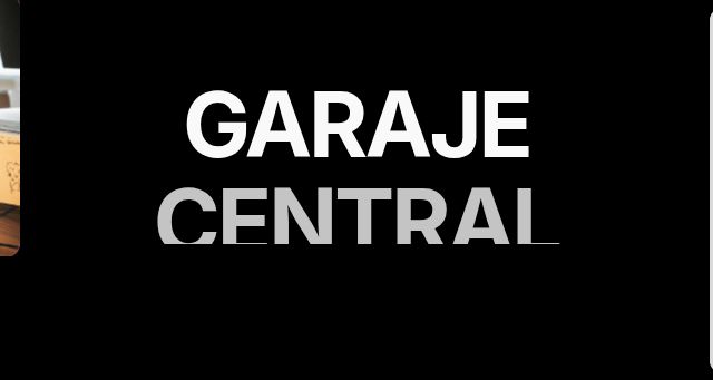 Screenshot of garajecentral.com
