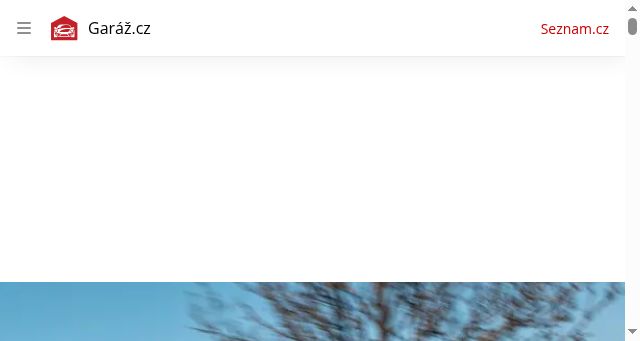 Screenshot of garaz.cz