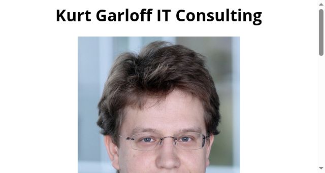 Screenshot of garloff.de