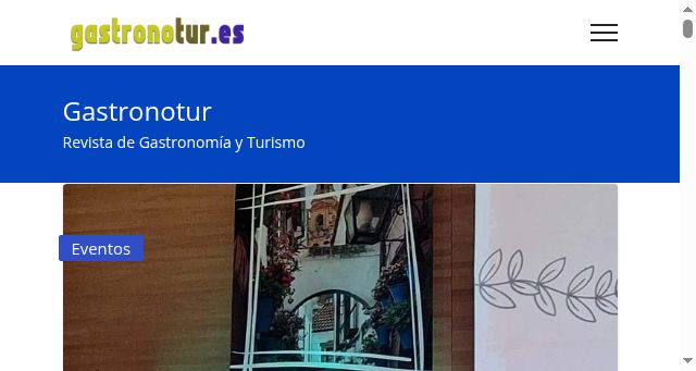 Screenshot of gastronotur.es