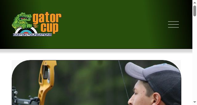 Screenshot of gatorcup.com
