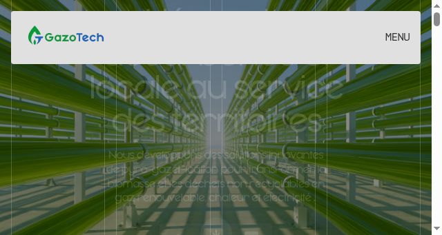 Screenshot of gazotech.com