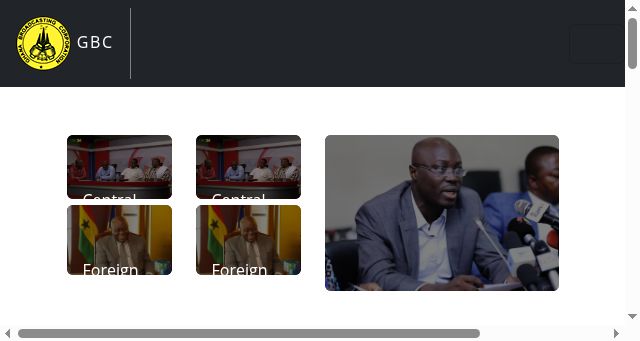 Screenshot of gbcghana.com