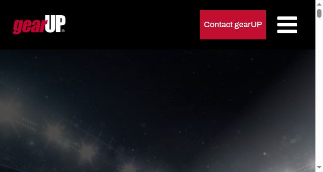 Screenshot of gearupwithus.com