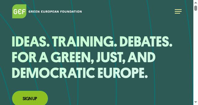 Screenshot of gef.eu