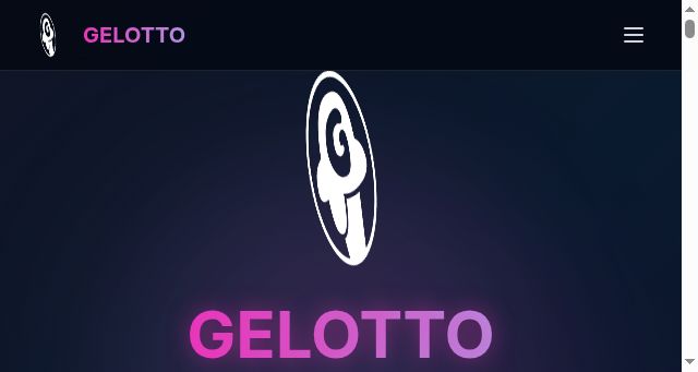 Screenshot of gelotto.io