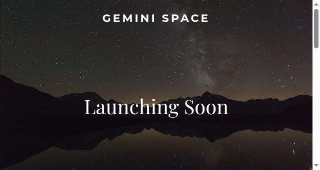 Screenshot of geminispace.info