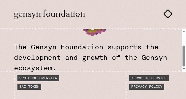 Screenshot of gensyn.network
