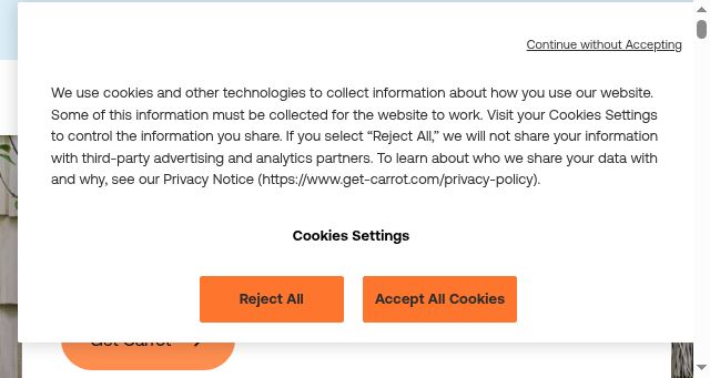 Screenshot of get-carrot.com