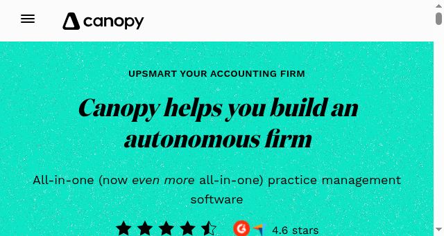 Screenshot of getcanopy.com