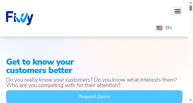 Screenshot of getfivvy.com