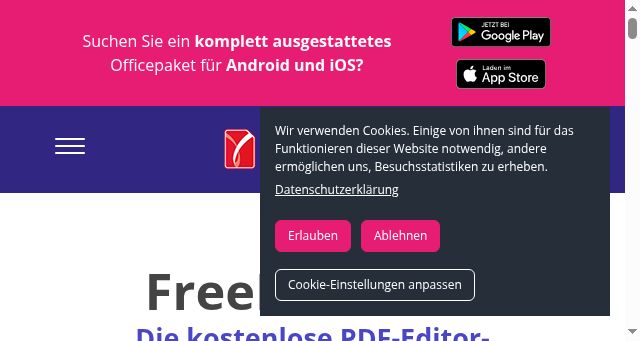 Screenshot of getfreepdf.com