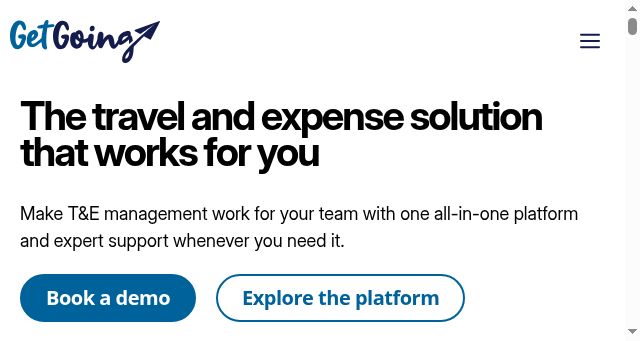 Screenshot of getgoing.com