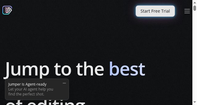 Screenshot of getjumper.io