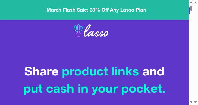 Screenshot of getlasso.co