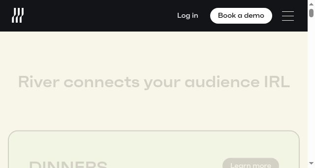 Screenshot of getriver.io