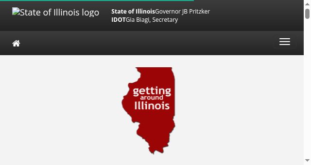 Screenshot of gettingaroundillinois.com