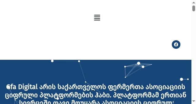Screenshot of gfadigital.ge