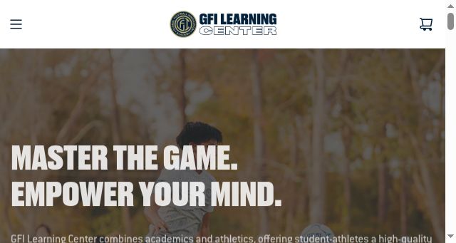 Screenshot of gfilearning.com