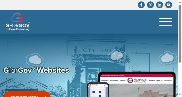 Screenshot of gforgov.com