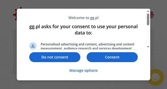 Screenshot of gg.pl