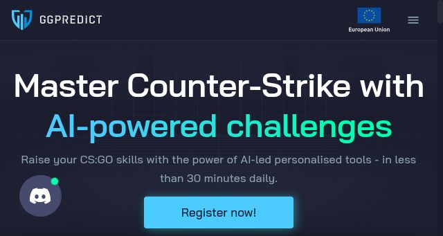 Screenshot of ggpredict.io
