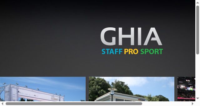 Screenshot of ghia.hr