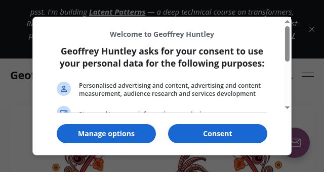 Screenshot of ghuntley.com