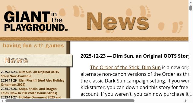 Screenshot of giantitp.com
