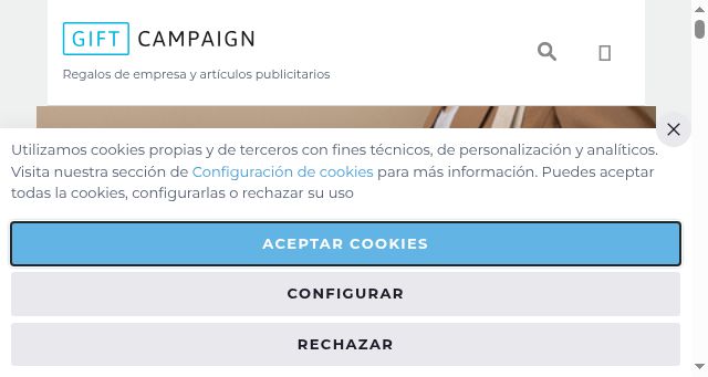 Screenshot of giftcampaign.es
