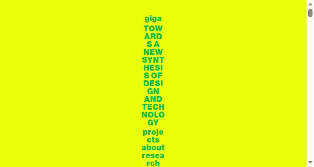 Screenshot of gigadesignstudio.com
