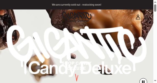 Screenshot of giganticcandy.com