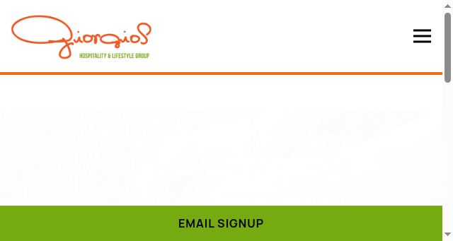 Screenshot of giorgiosgroup.com