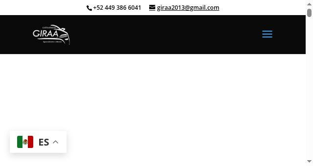 Screenshot of giraa.org
