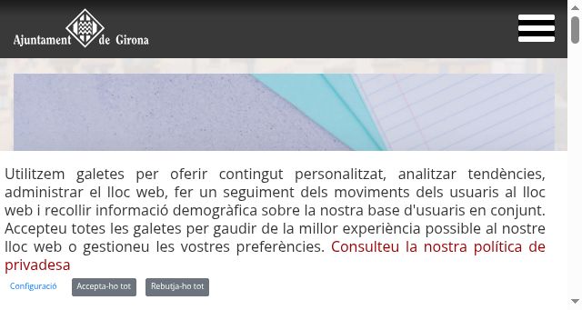 Screenshot of girona.cat