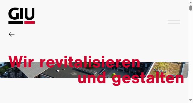 Screenshot of giu.de
