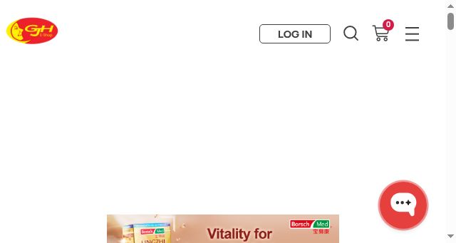 Screenshot of gjheshop.com