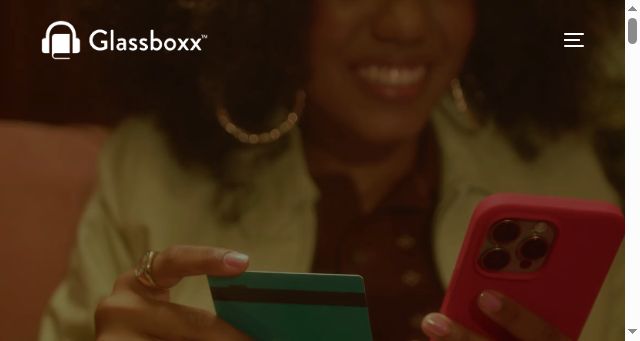 Screenshot of glassboxx.com