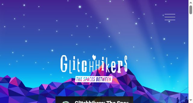 Screenshot of glitchhikers.com