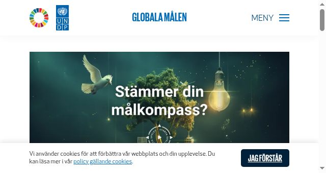 Screenshot of globalamalen.se
