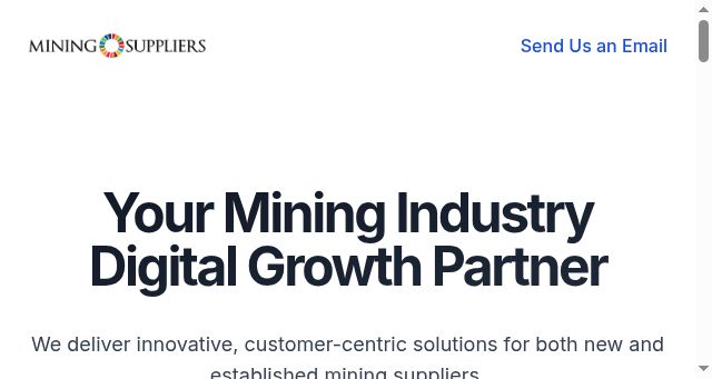 Screenshot of globalminingsuppliers.com