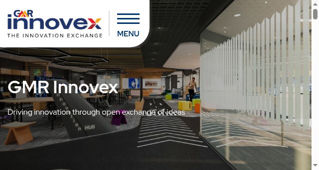 Screenshot of gmrinnovex.com