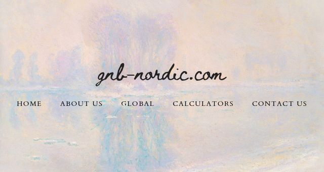 Screenshot of gnb-nordic.com