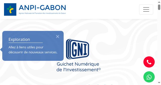 Screenshot of gni-anpigabon.com