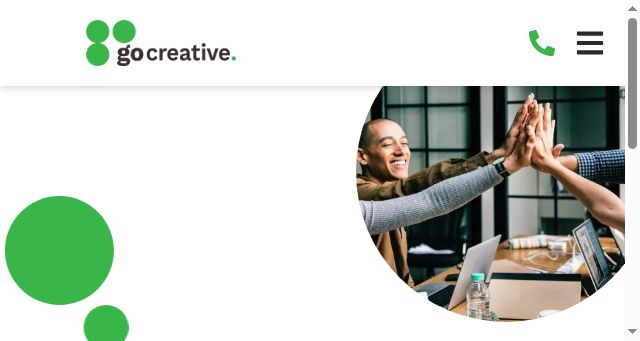 Screenshot of go-creative.com.au