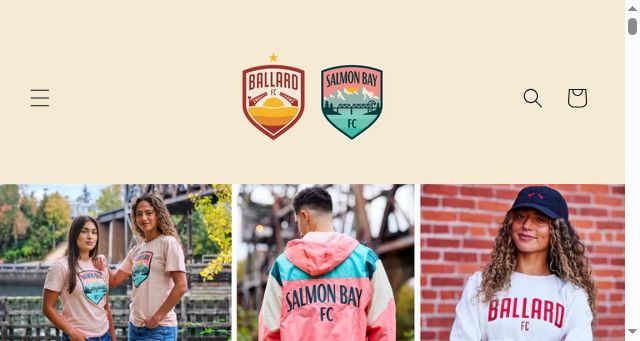 Screenshot of goballardfc.shop