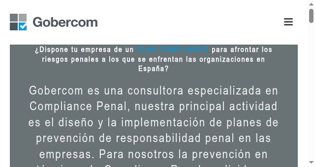 Screenshot of gobercom.com